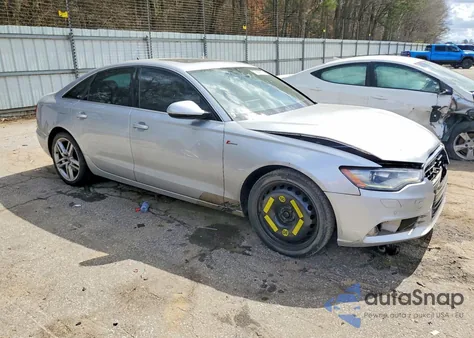 2012 Audi A6 from USA, damaged, VIN WAUBGAFC1CN017504